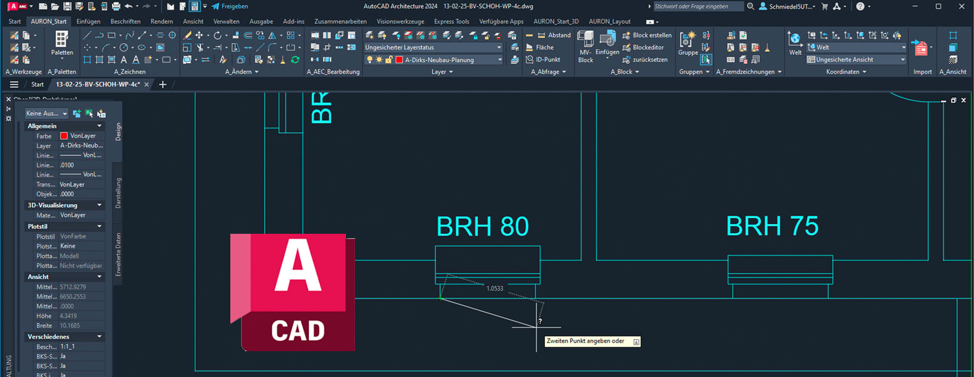AutoCAD-Zeichnung erstellen